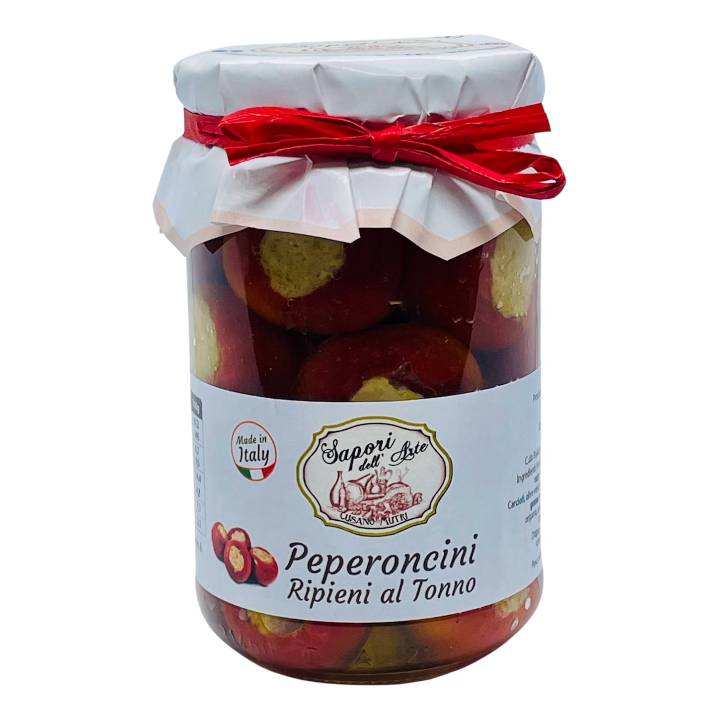 Peperoni ripieni al tonno