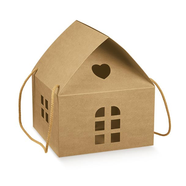 Casetta con cordino Avana